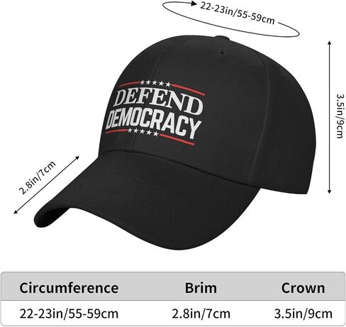 Defend Democracy Hat Save Democracy Hat Trucker Cap for Men Women Black in Kuwait