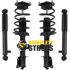 COMPLETESTRUTS - Front Quick Complete Strut Assemblies with Coil Springs and Rear Shock Absorbers Replacement for 2011-2013 Kia Sorento - Set of 4 in Saudi Arabia