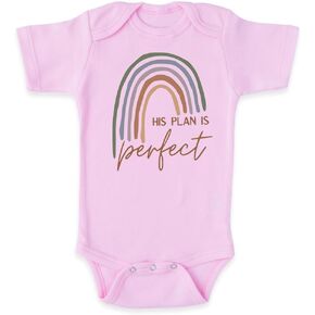 hrcfbk Newborn Infant Baby Boys Girls Bodysuit Short Sleeve Funny Letters Print Romper Reveal Pregnancy Announcement Clothes in Kuwait