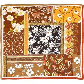 100% Real Mulberry Silk Scarf,27" Lightweight Square Neckerchief,Breathable head scarf with Gift Packed in Saudi Arabia