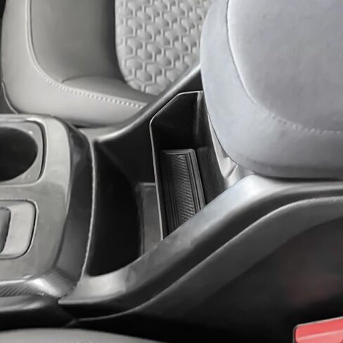 TACOBRO Center Console Hanging Storage Organizer Compatible with GMC Canyon and Chevy Colorado 2014 2015 2016 2017 2018 2019 2020 2021 2022 Accessories, Adds Armrest Box Extra Storage For Small Items in Saudi Arabia