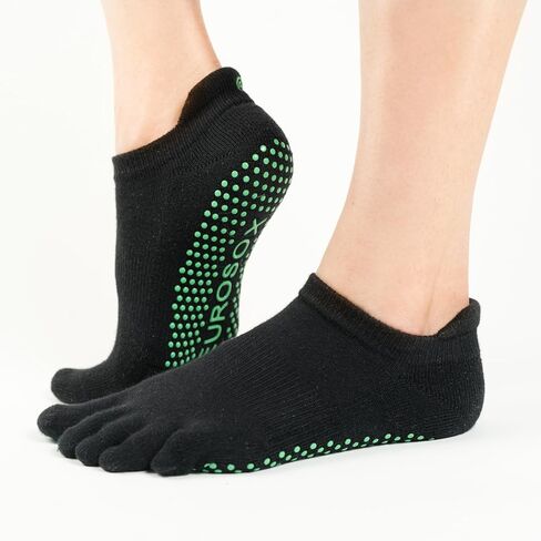 Toe Separator Grip Socks for Neurological Foot Support. Non-skid Pilates Socks with Compression Arch Band. in Saudi Arabia