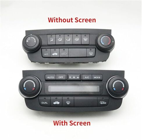 Car Air Conditioning Knob Control Button Compatible for Honda CRV 2007 2008 2009 2010 2011 A/C Temperature Adjustment Switch Panel(Used Without Screen) in Saudi Arabia