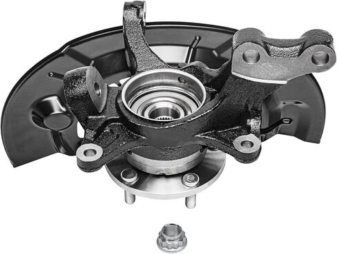Detroit Axle - مفصل التوجيه الأيسر الأمامي لـ 13-16 Toyota Avalon ، Driver Side Defting Knuckle & Wheel Bearing Assembly 2013 2014 2015 2015 2016 in Kuwait