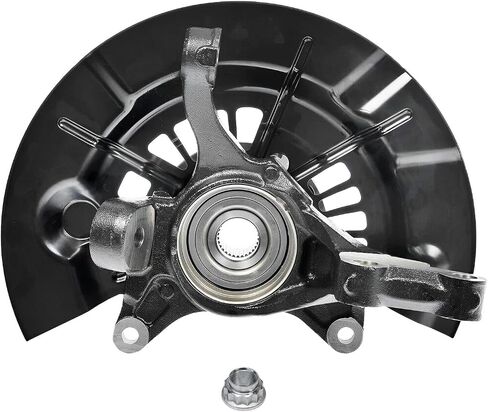 Detroit Axle - مفصل التوجيه الأيسر الأمامي لـ 13-16 Toyota Avalon ، Driver Side Defting Knuckle & Wheel Bearing Assembly 2013 2014 2015 2015 2016 in Kuwait