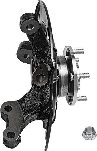 Detroit Axle - مفصل التوجيه الأيسر الأمامي لـ 13-16 Toyota Avalon ، Driver Side Defting Knuckle & Wheel Bearing Assembly 2013 2014 2015 2015 2016 in Kuwait