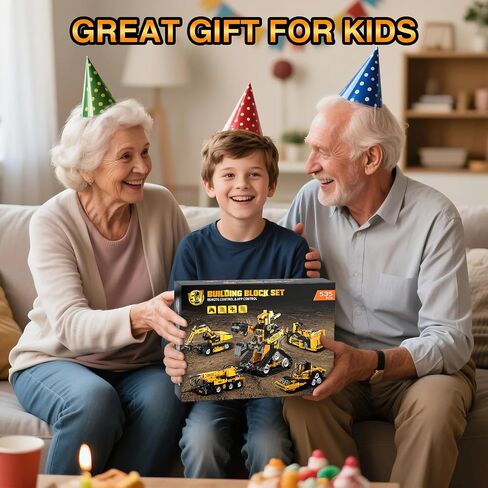 5 in1 Stem Robot Building Kit for Kids Ages 8-13, 688 PCS Remote & App Controlled Dinosaur Car Building Toy Science Kits for Kids, Birthday Gifts for 8 9 10 11 12+ Years Old Boys Girls in Kuwait
