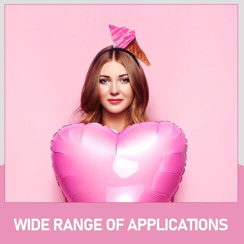 Imikeya 2pcs آيس كريم عقال العدادات المرحات للمكياج للمكياج غسول مهرجان لطيف حفلة للحفلات للنساء تصميم غير انزلاق لجميع الشعر in Saudi Arabia