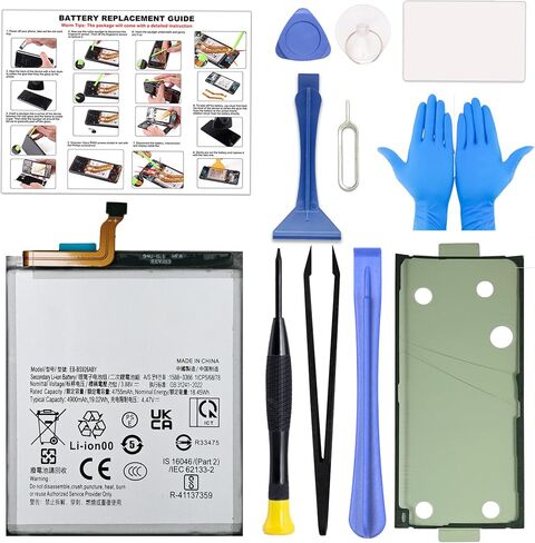 for Galaxy S24 Battery Replacement, EB-BS921ABY New 0 Cycle Battery Compatible with Samsung S24 SM-S921U/B/U1, Includes Instruction & Toolkit in Kuwait