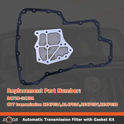 طقوس حشية زيت مرشح ناقل الحركة التلقائي 31728-31x01 RE4F03A متوافق مع KIT 1991-2015 NISSAN 200SX Sentra Versa Tida Tsuru NX Transmission Kit in Saudi Arabia