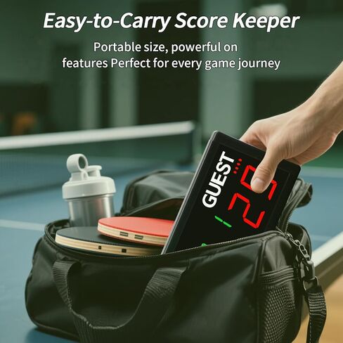 Battery Power Score Keeper 4 Modes Electronic Digital Scoreboard - V30L7 with Remote and Manual Button for Cornhole Volleyball Hockey Shuffleboard Baseball Board Game Portable Score Keeper in Kuwait