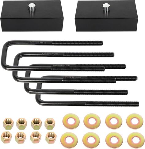 SCITOO 1.5" Rear Leveling lift kits Fit for GMC for Sierra 1500 2004 for Sierra 1500 HD 2001-2003 for Sierra 2500 HD 2001-2010 -Lifting Height is not Equal to Actual Thickness in Saudi Arabia