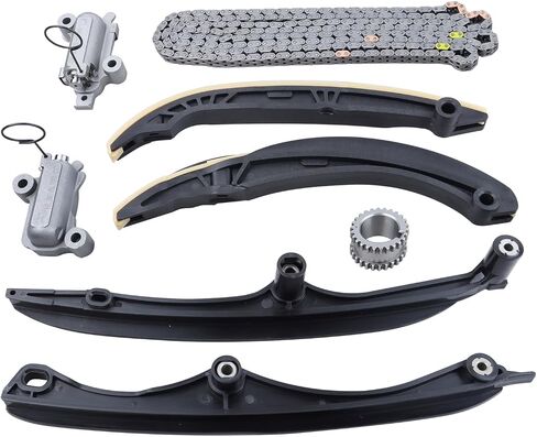 HL3Z6268A Engine Timing Chain Kit Cam Phaser Repair Kit w/Tensioner Compatible with 2017-2024 Ford F150 Ford Expedition Lincoln Navigator 3.5L V6 DOHC HL3Z-6268-A HL3Z6K255A HL3Z6K255B in Saudi Arabia