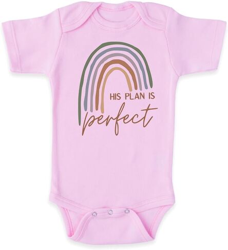 hrcfbk Newborn Infant Baby Boys Girls Bodysuit Short Sleeve Funny Letters Print Romper Reveal Pregnancy Announcement Clothes in Kuwait