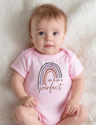 hrcfbk Newborn Infant Baby Boys Girls Bodysuit Short Sleeve Funny Letters Print Romper Reveal Pregnancy Announcement Clothes in Kuwait