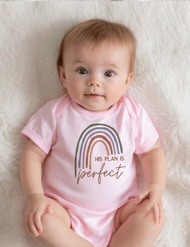 hrcfbk Newborn Infant Baby Boys Girls Bodysuit Short Sleeve Funny Letters Print Romper Reveal Pregnancy Announcement Clothes in Kuwait