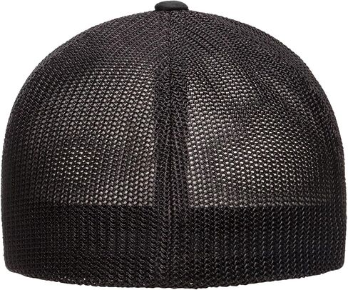 Joe's USA Flexfit 6511 Six Panel Fitted Mesh Trucker Hat - Blank Bulk Flexfit Caps in Saudi Arabia