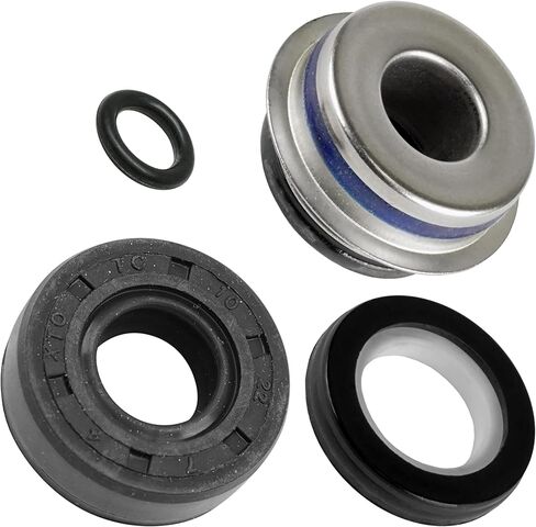 Caltric Pump Pump Mechanical Seal Rebuild Kit متوافق مع Kawasaki KLR250 KL250-D 1985-2005 in Saudi Arabia