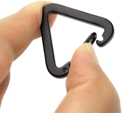 2pcs مثلث مقطع carabiner ، الفولاذ المقاوم للصدأ Quick relear in Kuwait