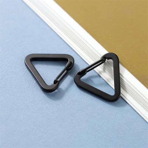 2pcs مثلث مقطع carabiner ، الفولاذ المقاوم للصدأ Quick relear in Kuwait