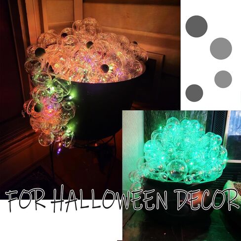 50pcs زخارف بلاستيكية واضحة قابلة للملء ، كرة حرفة داي شفافة ، زخرفة عيد الميلاد الصافية DIY 4 أحجام مختلفة لحفل الزفاف ، الحفلات ، ديكور المنزل in Kuwait