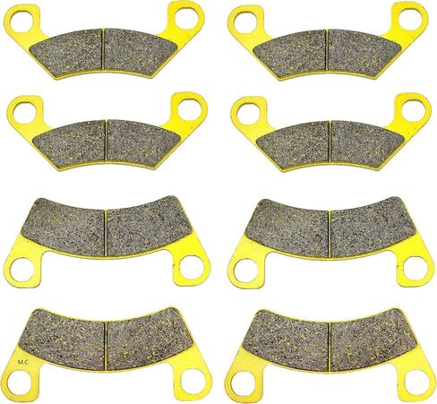 Brake Pads for Arctic Cat Wildcat 1000 XXT LTD 2019 / Cushman Hauler 1200 2012 2013 2014 2015 / Cushman Hauler 1000 4X4 Crewe EPS Diesel 2019-2020 Front Rear Brakes FA740 FA742 MC0540-1 in Saudi Arabia