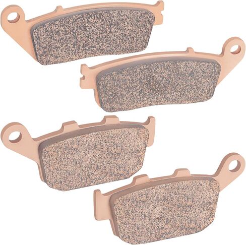 AHL Front and Rear Brake Pads Set for BUELL BLAST 2000-2007 / CBR250R CBR 250R (Non ABS Models) 2011-2014/CBR300R CBR 300R (Non ABS Models) 2015-2016/CB500FA (ABS) 2013-2014 (Semi-metallic) in Saudi Arabia