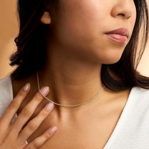 Pure Collection by Ross-Simons 1.5mm 14kt Yellow Gold Twisted Rope-Chain Necklace in Saudi Arabia
