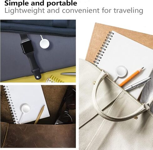 𝟐𝟎𝟐𝟓 𝐔𝐩𝐠𝐫𝐚𝐝𝐞𝐝 for Apple Watch Charger Magnetic Fast Charging Cable [USB C] Magnetic Wireless Charging Compatible with iWatch Series Ultra/9/8/7/6/SE/SE2/5/4/3/2-[3.3FT] USB A+USB C in Kuwait