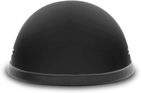 Daytona Helmets E Z Rider Headgear for Men - Novelty Half Helmet with Breathable Liner - Retro Skull Cap Helmet for Commuting & Skating in Kuwait