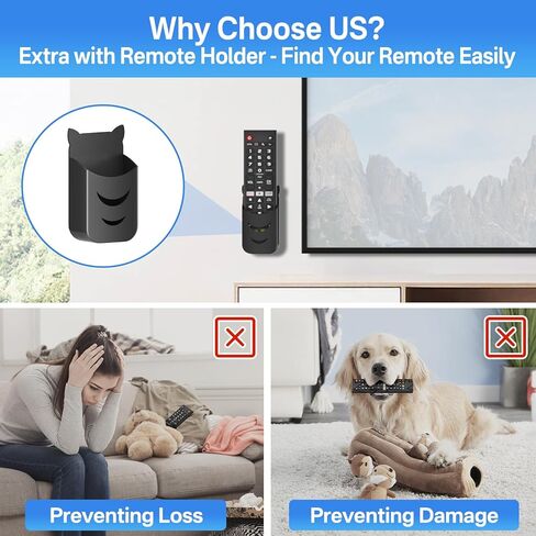 Heavy Duty Soundbar Mount for Sonos Ray TV Mount Bracket - Height Adjustable Sound Bar Mounts for Sonos Ray Mount Under TV Mounting Bracket Easy to Install in Kuwait