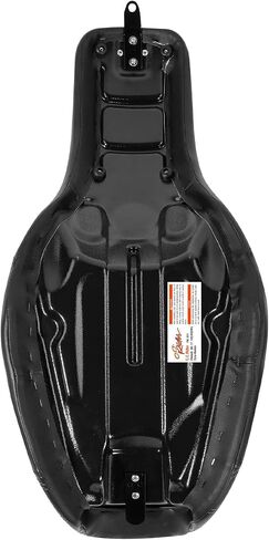 SLMOTO Diamond Front Rear Driver Rider Passenger Seat Fit for Harley Dyna Super Glide Street Bob Wide Glide Fat Bob Low Rider Switchback 2006-2017, Black Stitching in Saudi Arabia