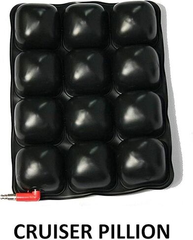 AIRHAWK 11" x 11" Dual Sport Motorcycle Seat Cushion & 11" x 9" Cruiser Pillion Cushion Bundle in Kuwait