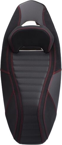 Motorcycle Thicken One-Piece Dual Double Seat Rear Rider Passenger Seat Pillion Cushion Detachable fit for ADV 160 ADV160 ADV-160 Accessories 2022 2023 2024 (Black) in Saudi Arabia