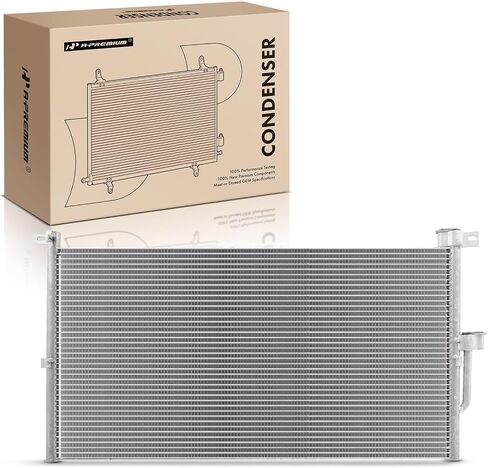 A-Premium A/C Condenser Replace# 4H19710AA - Compatible with 2002-2008 Jaguar X-Type in Saudi Arabia