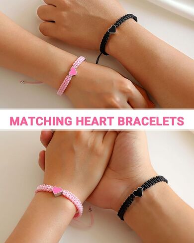 UPROMI Matching Father Daughter Bracelet Fathers' Day Christmas Birthday Gifts for Dad Daddy from Daughter Gift Ideas in Saudi Arabia