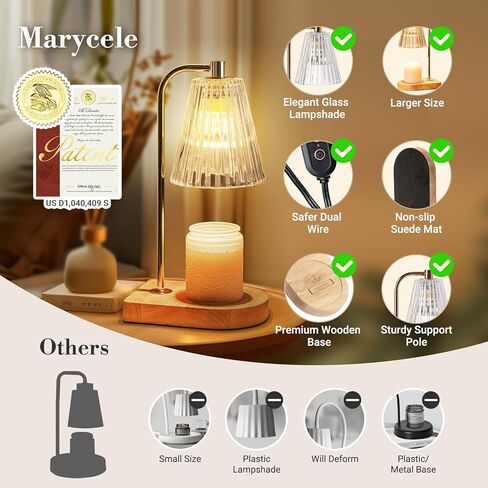 Mom Birthday Gifts for Women, Candle Warmer Lamp for Mom from Daughter Son Dad Husband, Candle Lamp Warmer Unique Gift Basket for New Home Christmas Anniversary Home Decor in Kuwait