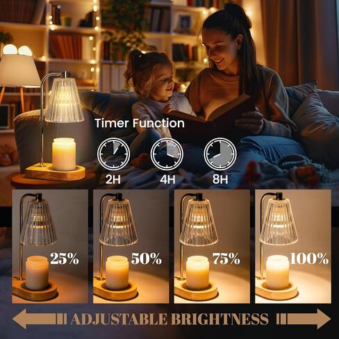 Mom Birthday Gifts for Women, Candle Warmer Lamp for Mom from Daughter Son Dad Husband, Candle Lamp Warmer Unique Gift Basket for New Home Christmas Anniversary Home Decor in Kuwait