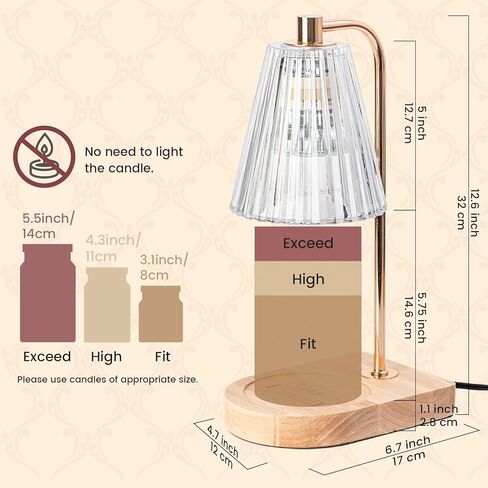 Mom Birthday Gifts for Women, Candle Warmer Lamp for Mom from Daughter Son Dad Husband, Candle Lamp Warmer Unique Gift Basket for New Home Christmas Anniversary Home Decor in Kuwait