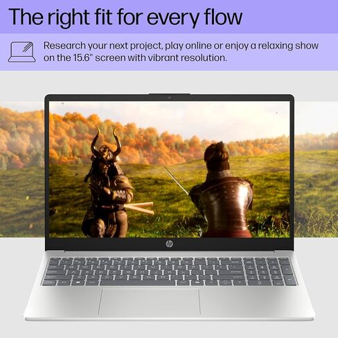 HP 16 بوصة كمبيوتر محمول ، شاشة تعمل باللمس HD ، AMD Ryzen 5 7520U ، ذاكرة الوصول العشوائي 8 جيجابايت ، 512 جيجابايت SSD ، AMD Radeon Graphics ، Windows 11 Home ، Natural Silver ، 15-FC0499NR in Kuwait