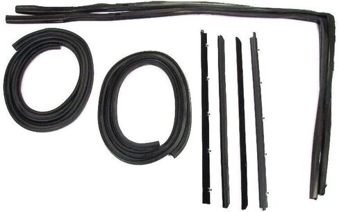 Door Seal Glass Run Channel & Beltline Weatherstrip Kit for GMC for Jimmy 1992-1994 for Sonoma 1991-1993 for S15 1982-1990 & Jimmy 1983-1991 in Saudi Arabia