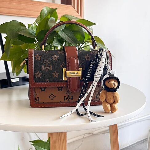 Y2k Keychain Designer Rope Bag Charms for Handbag - Cute Unique Teddy Bear Purse Charm - Trendy Bags Accessory Gift in Saudi Arabia