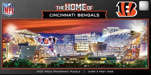 Tennessee Titans NFL 1000pc Panoramic Puzzle - Stadium in Saudi Arabia
