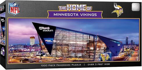 Tennessee Titans NFL 1000pc Panoramic Puzzle - Stadium in Saudi Arabia