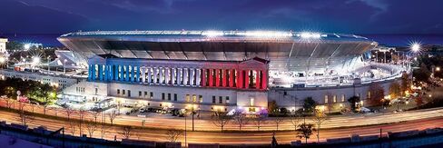 Tennessee Titans NFL 1000pc Panoramic Puzzle - Stadium in Saudi Arabia