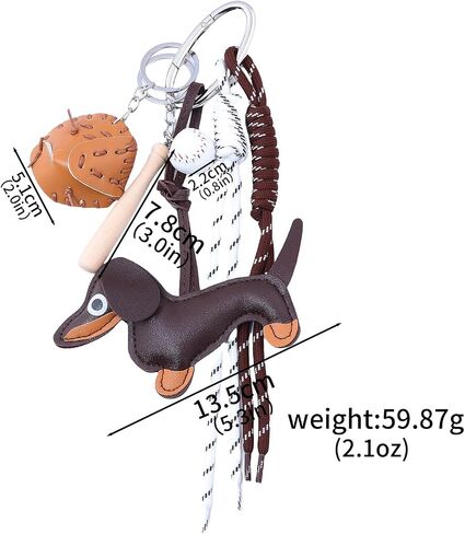 Y2k Keychain Designer Rope Bag Charms for Handbag - Cute Unique Teddy Bear Purse Charm - Trendy Bags Accessory Gift in Saudi Arabia