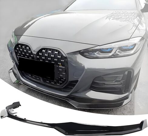 مفسد شفة الأمامي المصد الأمامي متوافق مع BMW 4 Series M440i/ 430i M Sport G22 G23 2021-2025 (طرازان ثنائي الأبواب فقط) in Saudi Arabia