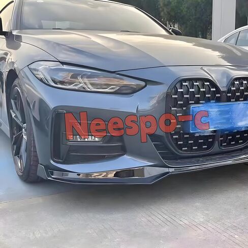 مفسد شفة الأمامي المصد الأمامي متوافق مع BMW 4 Series M440i/ 430i M Sport G22 G23 2021-2025 (طرازان ثنائي الأبواب فقط) in Saudi Arabia