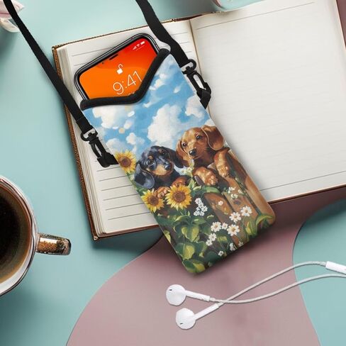 حقيبة هاتف كروس مضادة للماء من Jeiento، خفيفة الوزن وواقية للهاتف للنساء، حقيبة حمل لطيفة in Kuwait