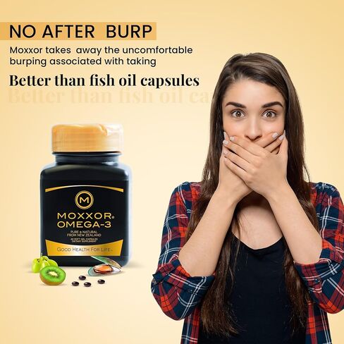Omega 3 New Zealand Green Lipped Mussel Oil Soft gels for Joint Support and Mobility, Heart & Immune Support, No Fishy Aftertaste, 3-Pack, 180Soft gels, 2-Soft gels Per Day, 90 Day Supply in Saudi Arabia